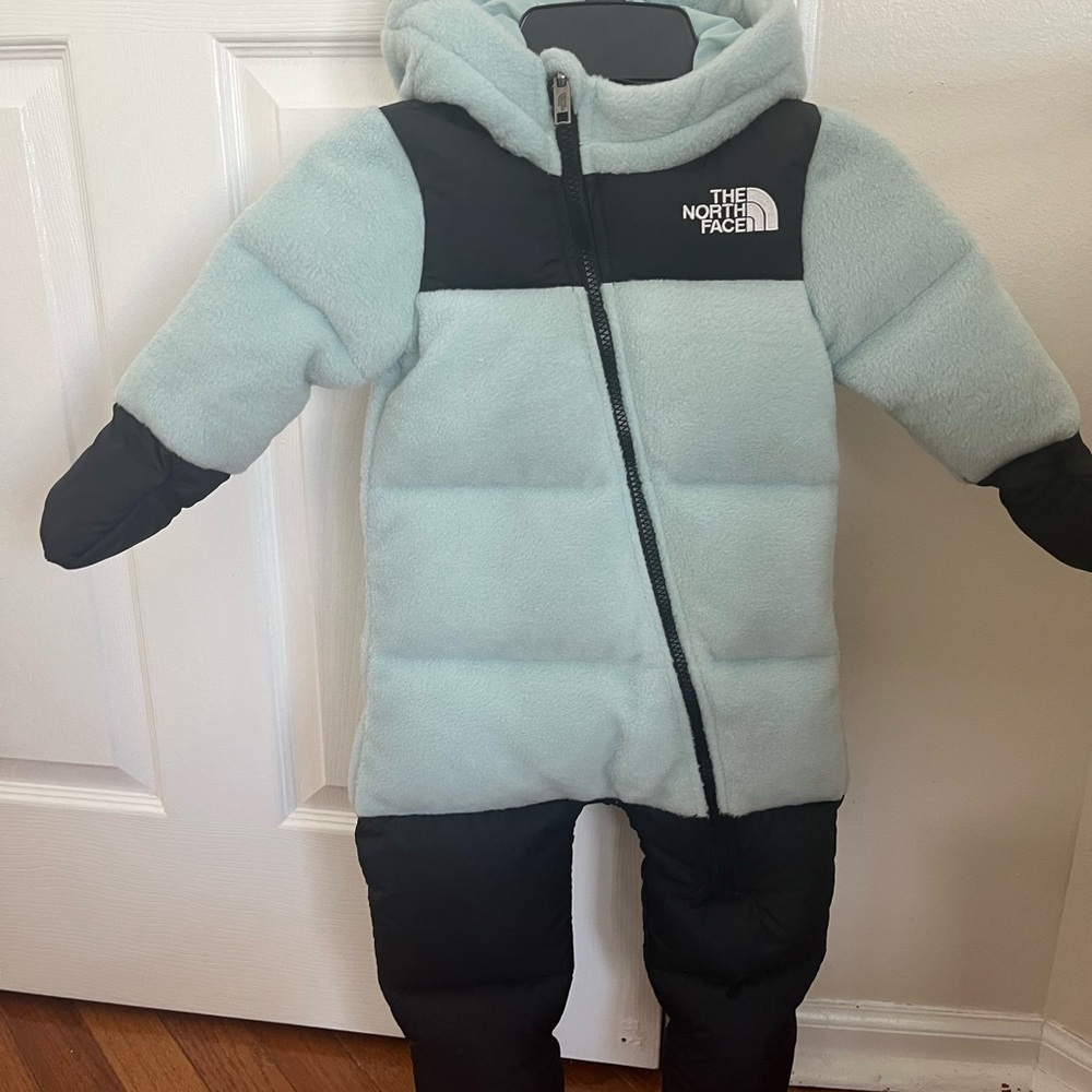The North Face baby  1996 retro nuptse one piece snowsuit
